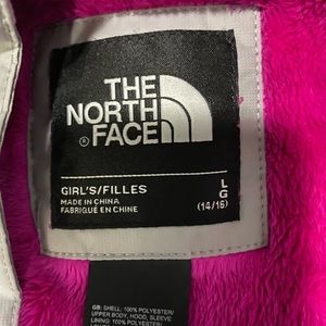 Girls North Face winter jacket. Excellent condition! Size Lg 14/16